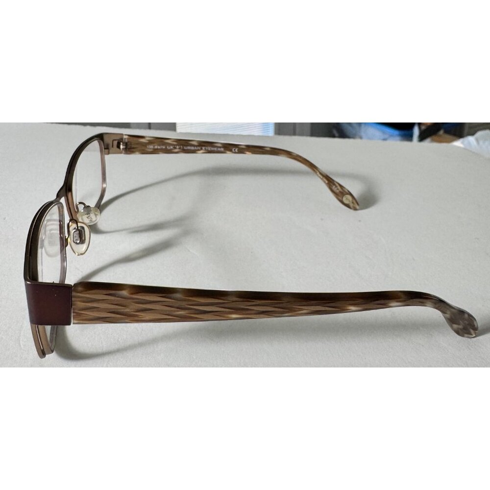 Fysh Urban Eyewear 3473 FRAMES ONLY  Brown Metal Womens Glasses 52-17-135 986 - Picture 2 of 10